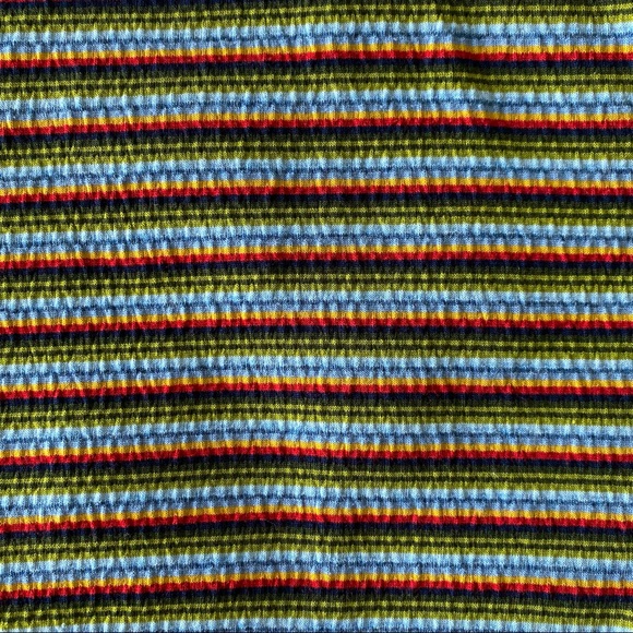 [JUNCTION] 90s RETRO RAINBOW STRIPED TEE - Picture 8 of 12